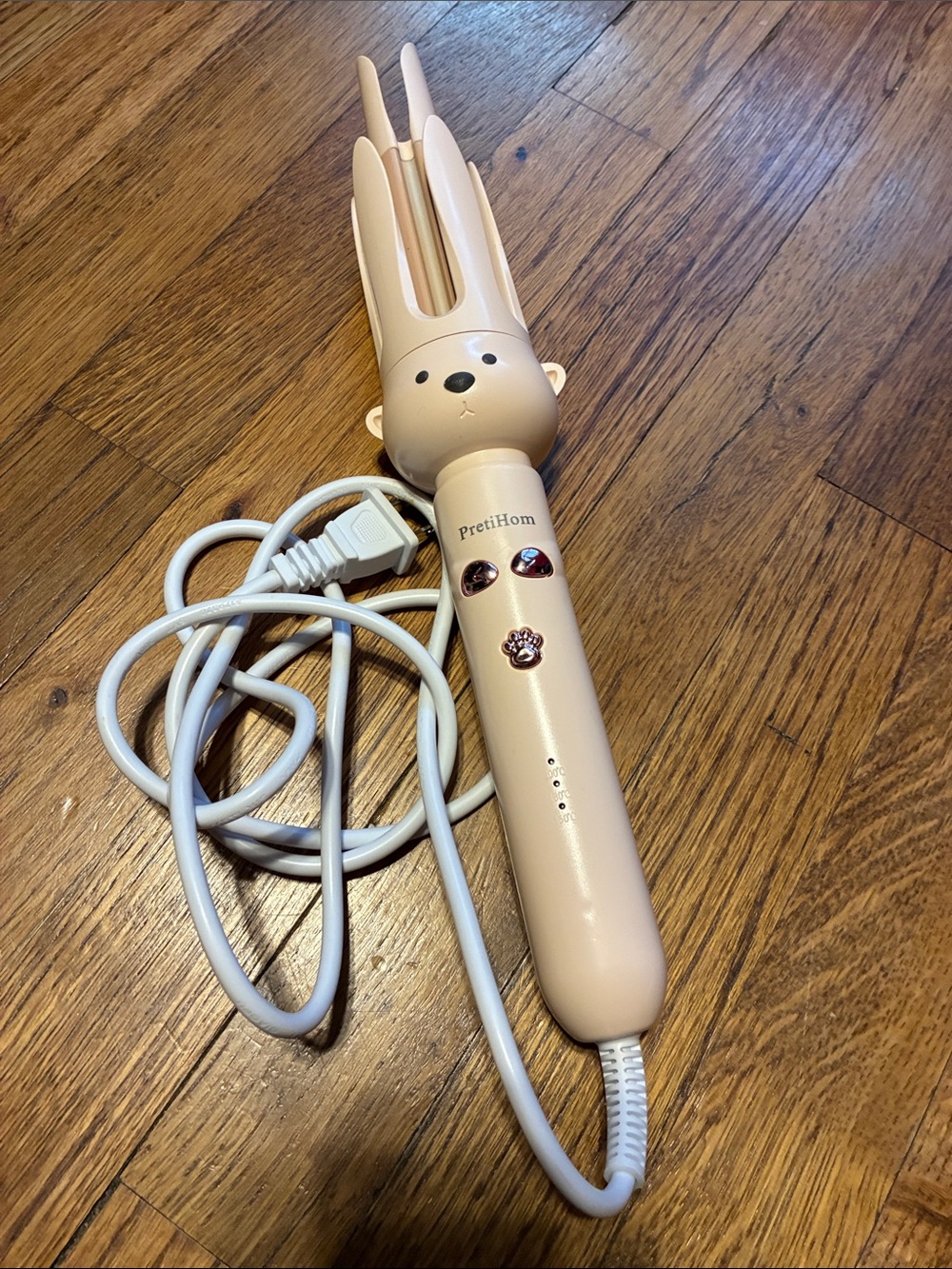 PretiHom Bunny Hair Curler in Light Beige